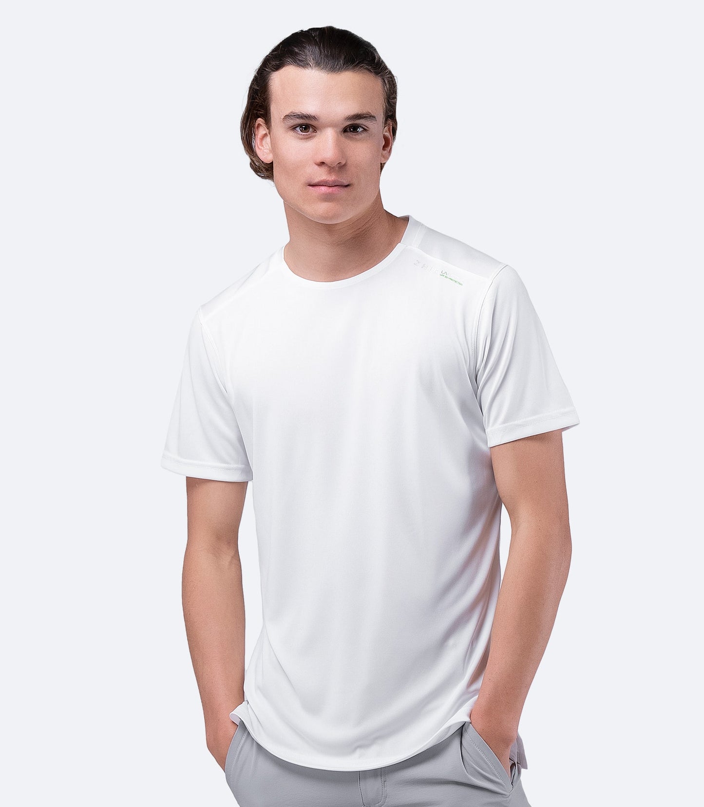 Mens UVActive Short Sleeve Top - White