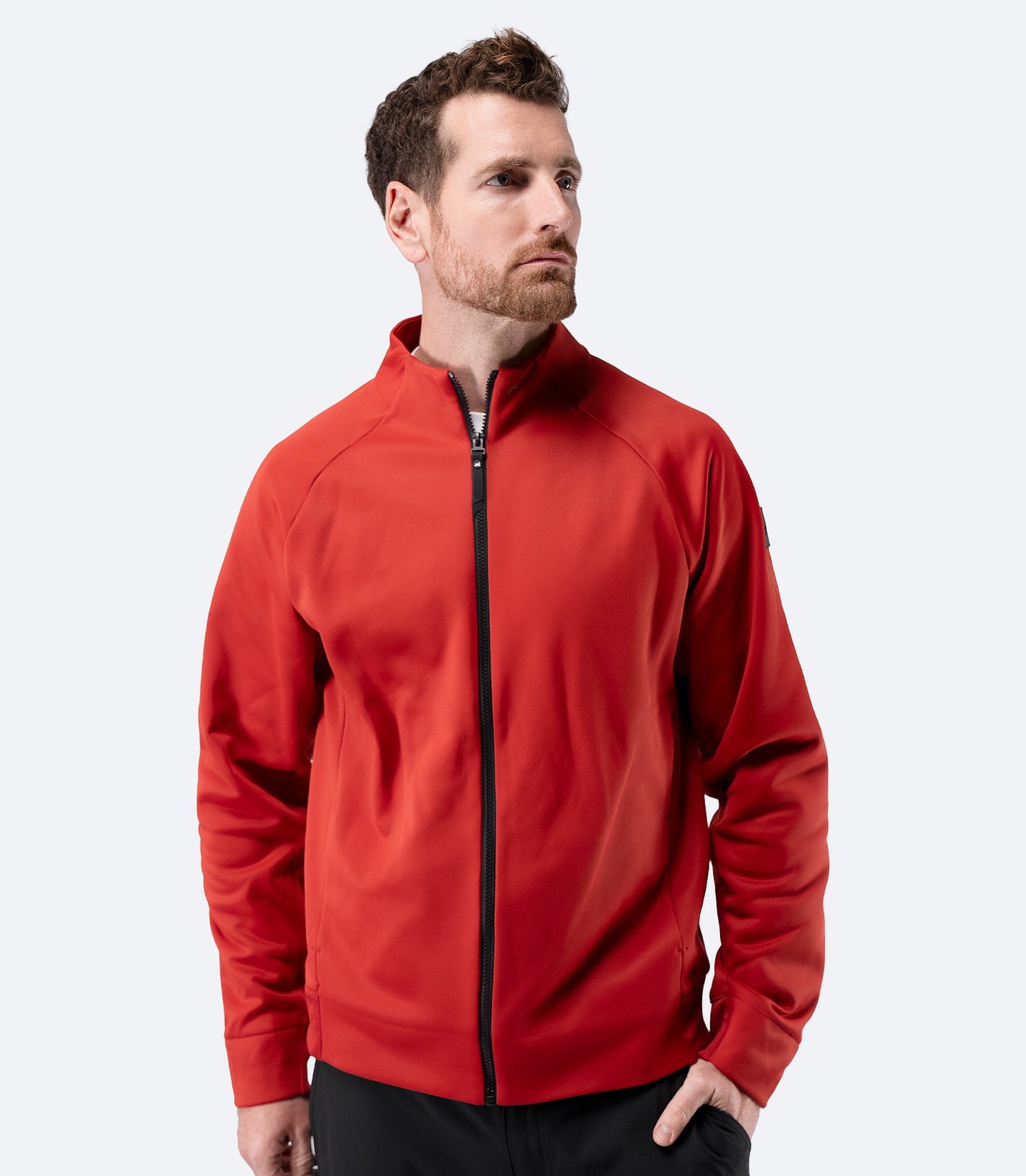 Mens Thermo TechFleece Sports Jacket - Garnet