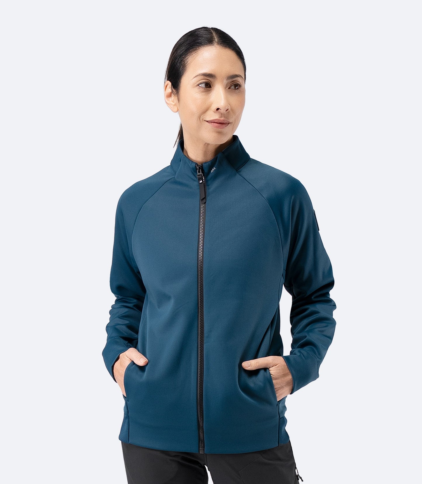 Womens Thermo TechFleece Sports Jacket - Deep Teal