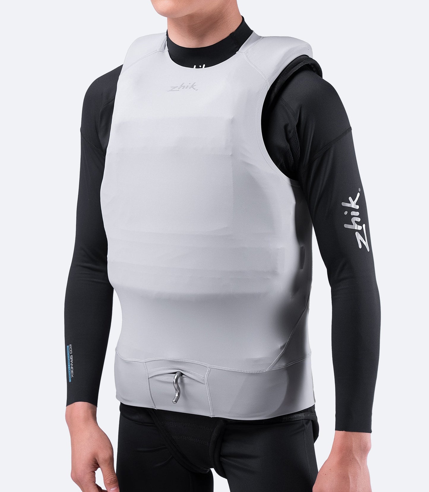 Eco Spandex Race Vest - Platinum