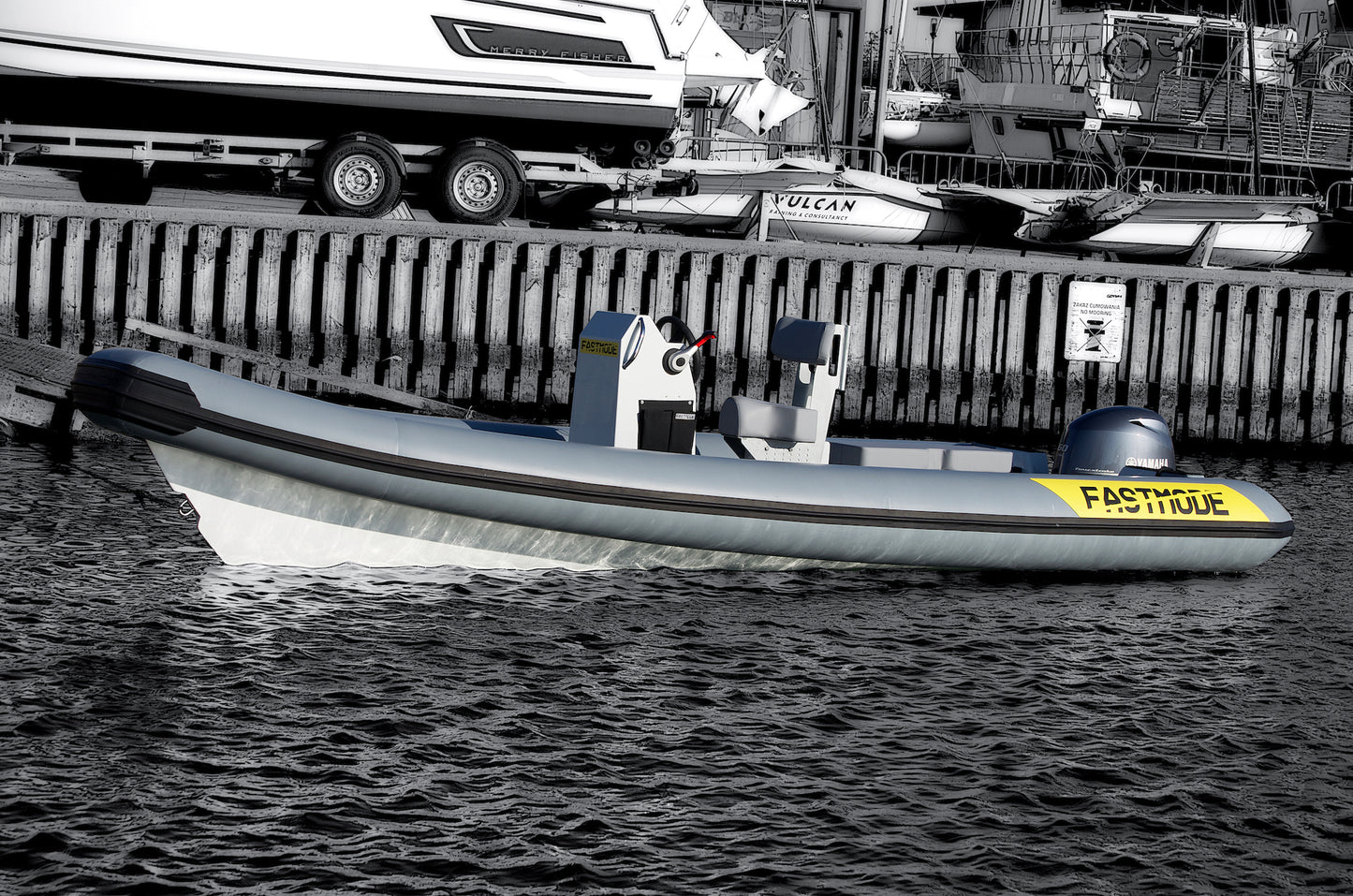 FASTMODE V58 + 4Stroke Mercury 60Hp