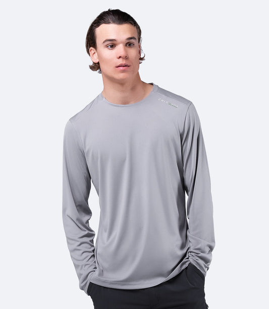 Mens UVActive Long Sleeve Top - Grey