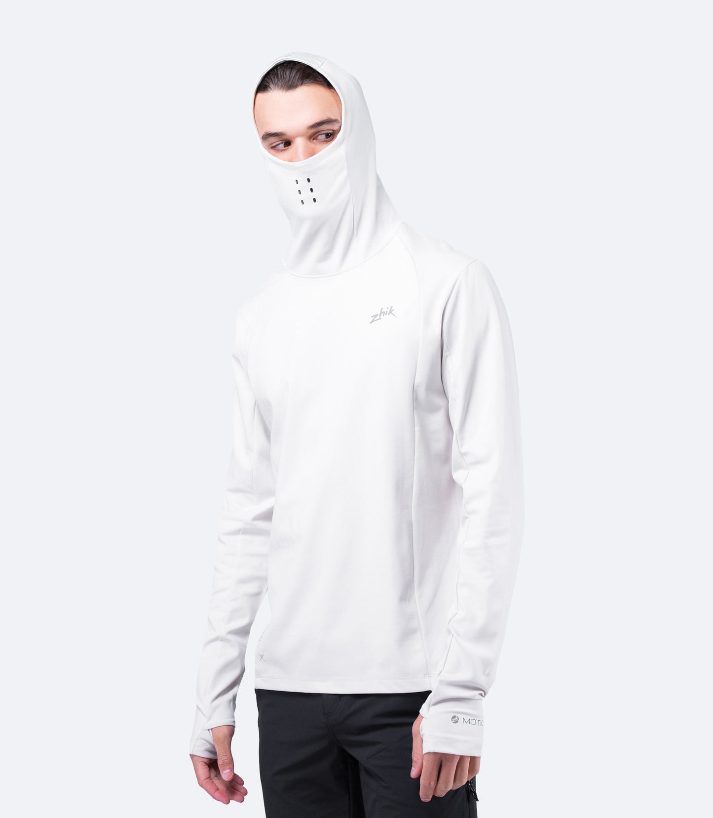 Mens Platinum ZhikMotion Hooded Top