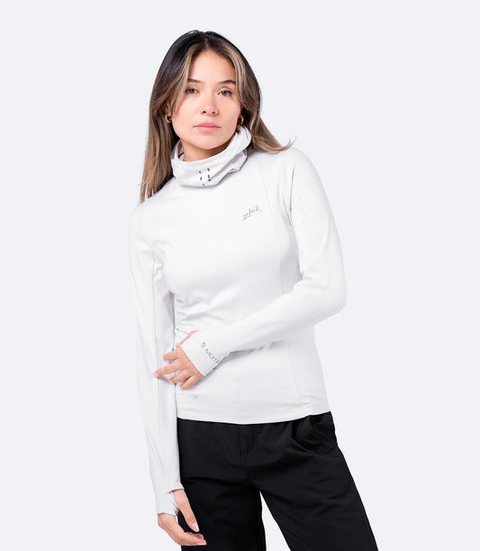 Womens Platinum ZhikMotion Hooded Top