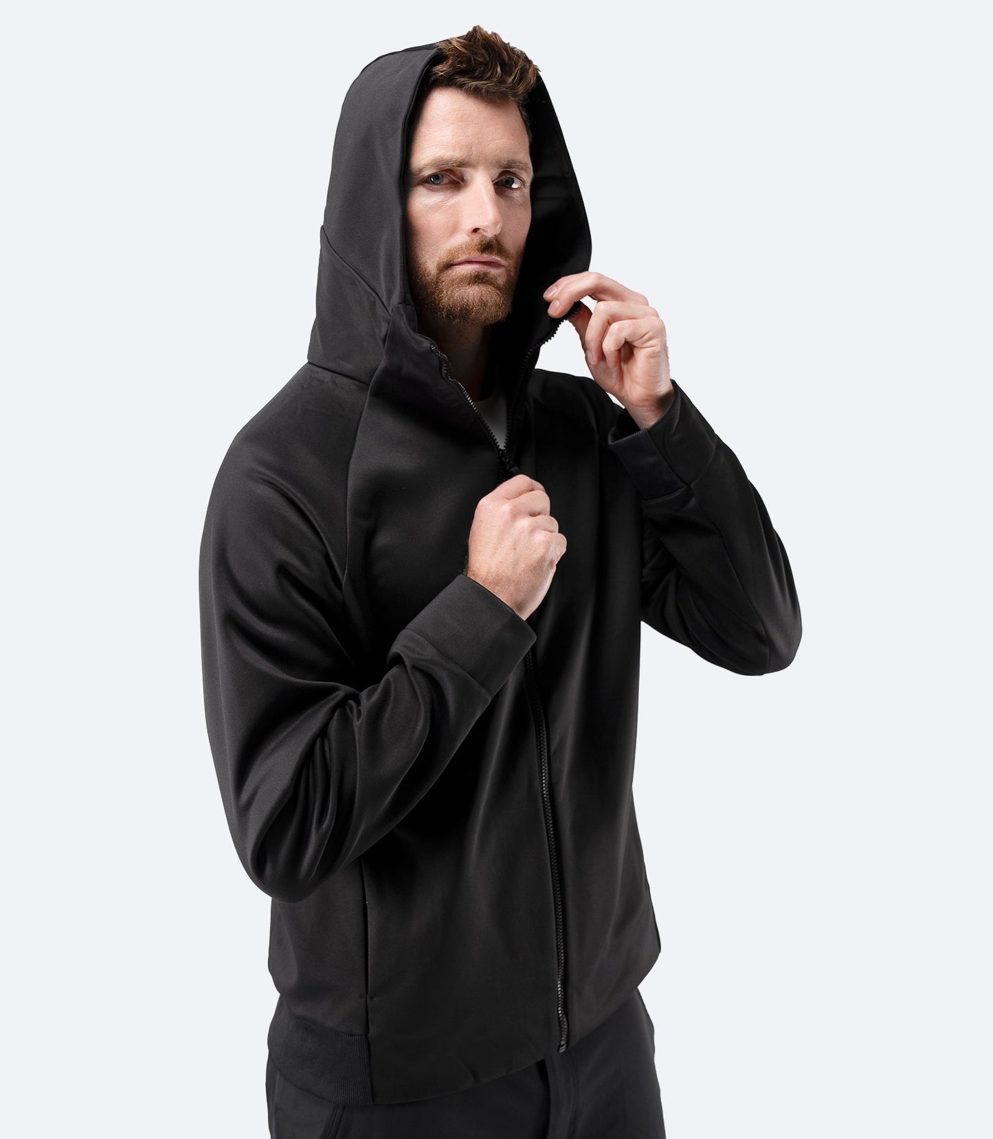 Mens Thermo TechFleece Hooded Jacket - Black
